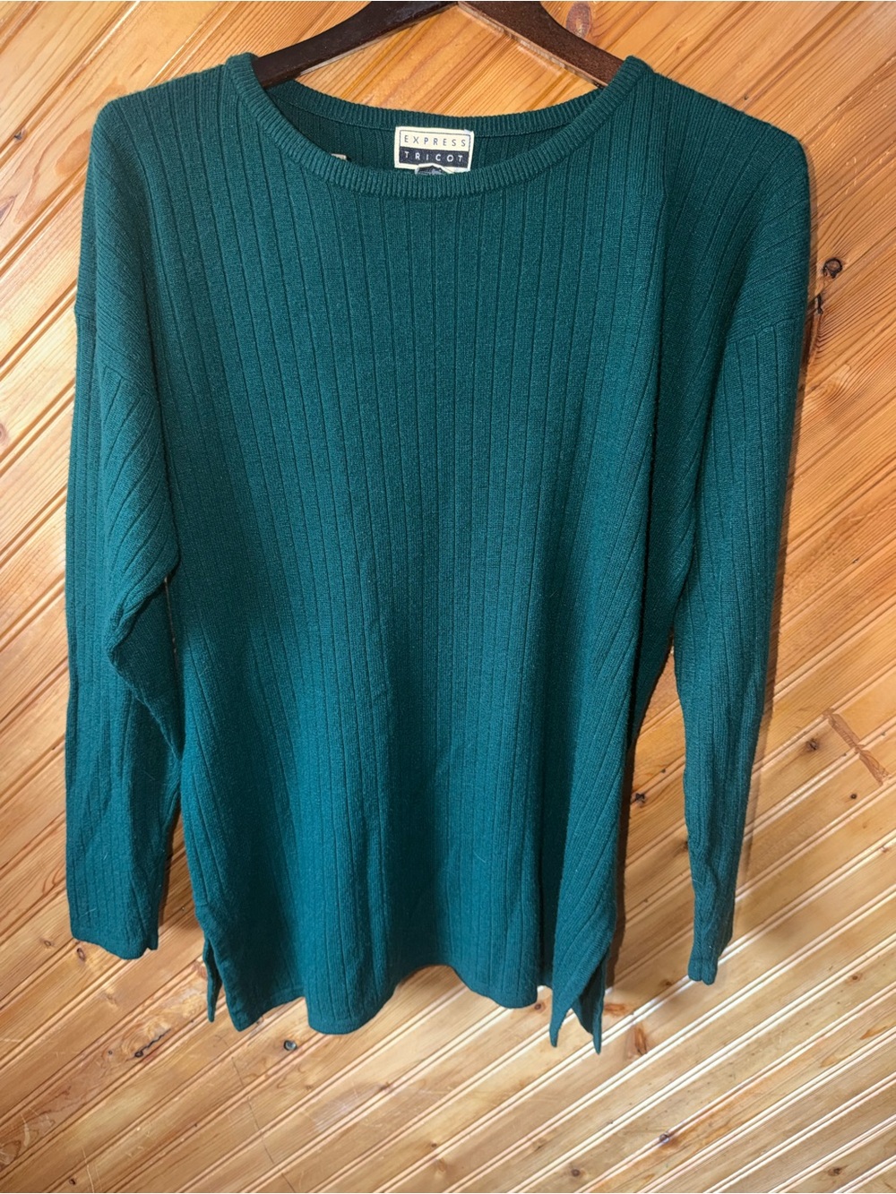 90s Express tricot Ribbed Crewneck Sweater for Women small